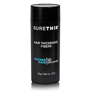 Buy SureThik Hair Thickening Fiber, 100% Organic Keratin Natural ...