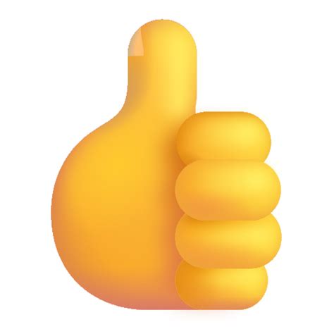 👍 Thumbs Up Sign Emoji