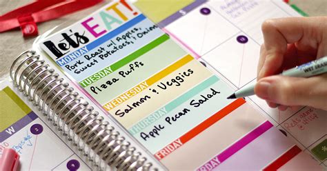 Menu Plan Printable 的图像结果