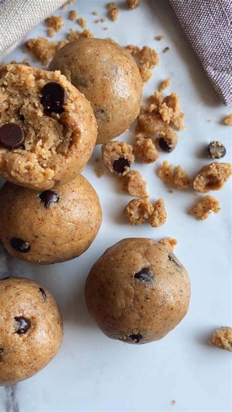 Healthy cookie dough balls – Artofit
