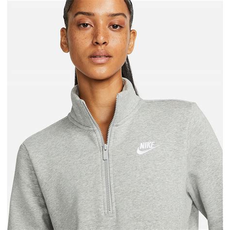 Nike Women's Club Fleece 1/4-Zip Pullover Sweatshirt | Academy