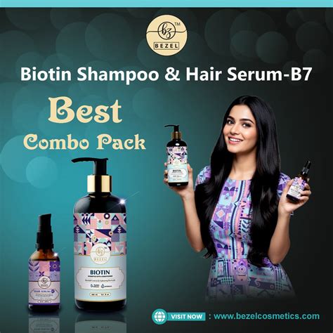 Bezel™ Biotin Conditioner with Shampoo & Hair Serum B7 Combo – Bezel ...