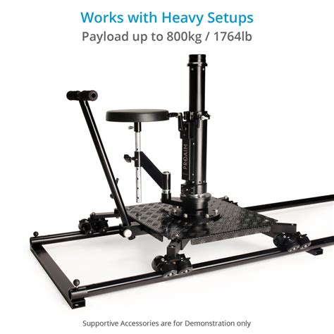 Proaim 16ft Heavy Duty Aluminum Track for Camera Dolly
