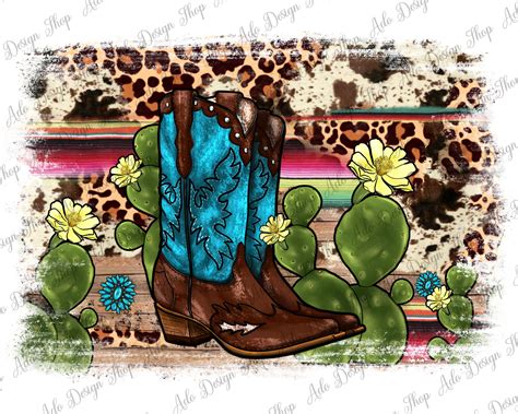 Western Boots Background