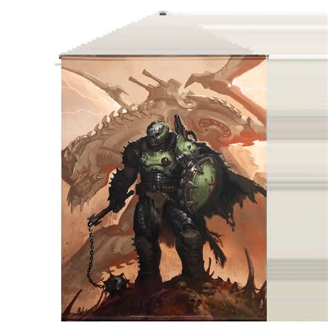 Buy Wholesale Doom the Dark Ages Canvas Poster "Concept Art" | DPI ...