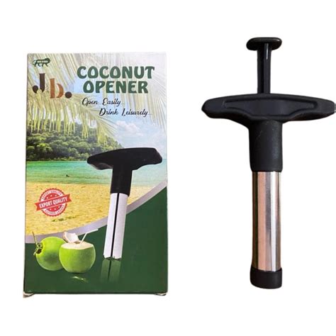 Buy Jioabi Coconut Opener, Stainless Steel Coconuts Drill Cutter with ...