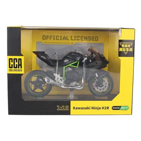 CCA 1:12 Scale Diecast Model Kawasaki Ninja H2R Motorcycle – Cocoland Toys