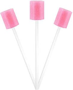 B-Arm Oral Swabs (Pack of 50)| Disposable Teeth & Tongue Cleaner for ...