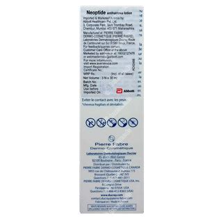 Neoptide Lotion 3n30 Ml - Uses, Side Effects, Dosage, Price | Truemeds