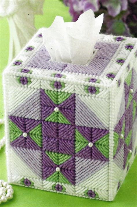Image result for Plastic Canvas Tissue Box Patterns