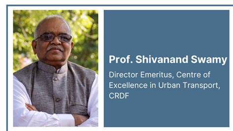 Prof. Shivanand Swamy Discussed Best Practices in Integrated Public ...