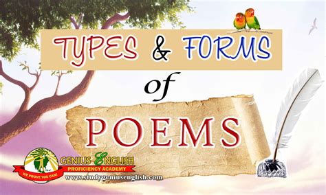 Discover the Beauty of Different Poem Types and Forms