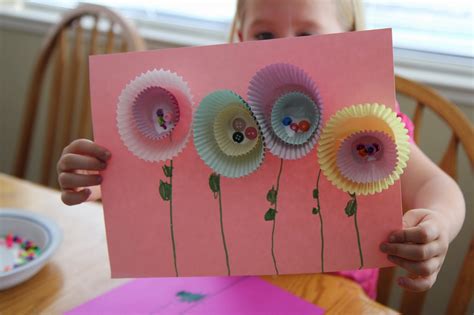 Flower Crafts For Preschoolers