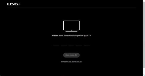 DStv Code Enter 的图像结果