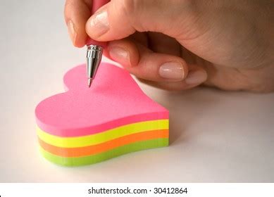 Image result for Sticky-Note Heart