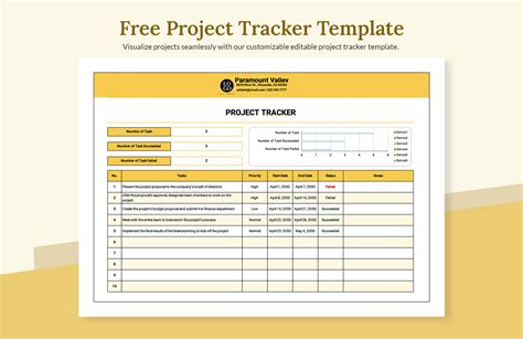 Excel Project Tracker 的图像结果