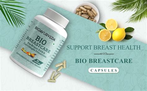 BIOAYURVEDA Bio Breastcare Capsule for Breast Pain and Carcinogen ...