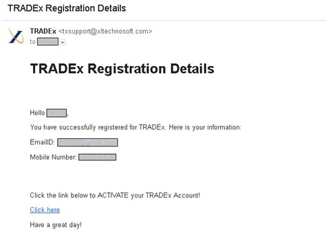 Signup to TRADEx | TRADEx - 100% Best Buy Sell Signal Software for NSE ...