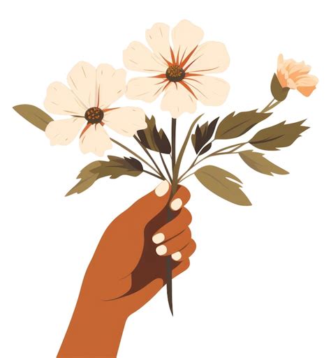 Holding flowers graphic Photos - Download Free High-Quality Pictures ...