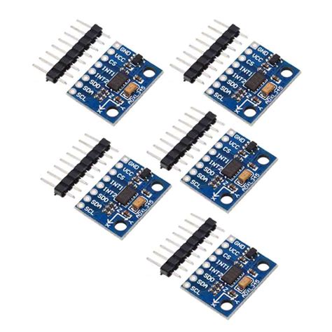 5pcs GY-291 ADXL345 Digital triaxial acceleration of gravity ...