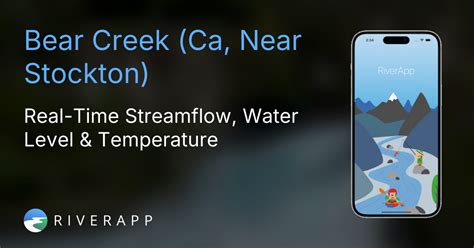 Bear Creek (Ca, Near Stockton) | Current River Conditions