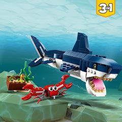 Buy LEGO Creator 3in1 Deep Sea Creatures Building Kit For Ages 7 ...