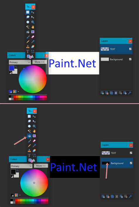 Image result for Change Background in Text Image Using Paint.net