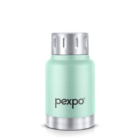 Pexpo Cameo Vacuum Insulated 160ml Stainless Steel Water Bottle - Sea ...