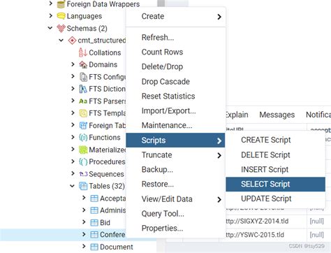 Using PostgreSQL 的图像结果