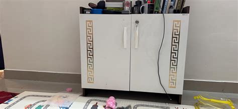 BLUEWUD Brooklyn Engineered Wood Dual Tone 2 Doors with Lock Shoe Rack ...