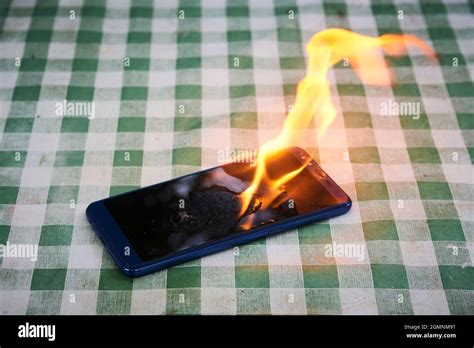 Image result for Microwave Phone Explosion