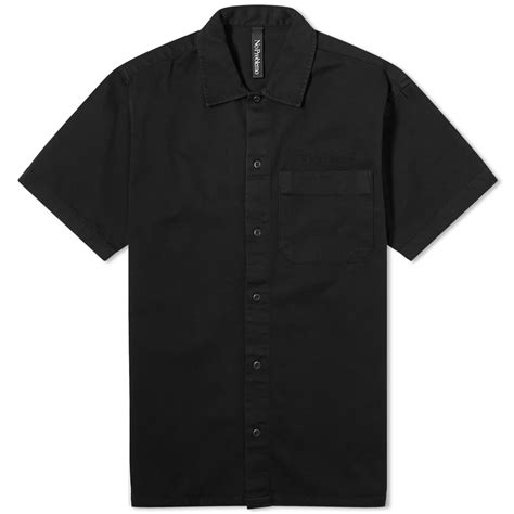NoProblemo Short Sleeve Work Shirt Black | END. (US)