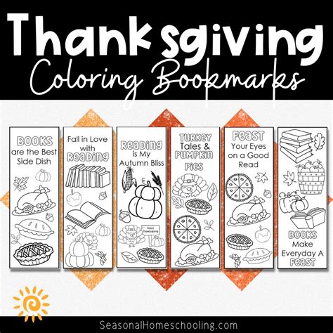 Free Thanksgiving Coloring Bookmarks [2025]