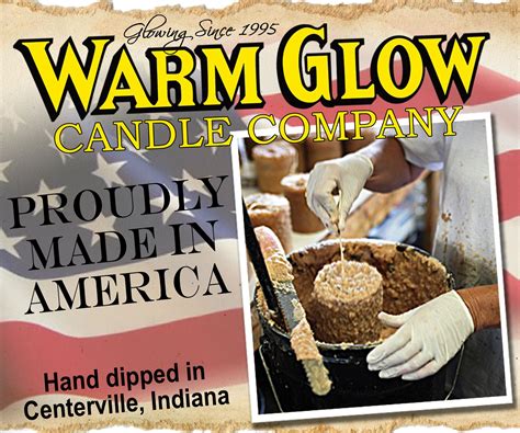 Made in the USA | Warm glow candles, Fragrant candles, Candle companies