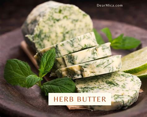 Homemade Garlic Herb Butter - Dear Mica
