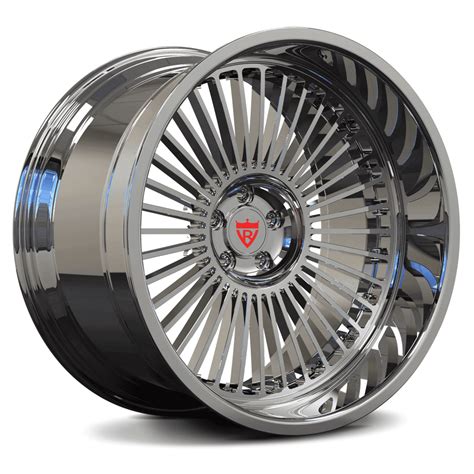Custom Forged Deep Dish Chrome Wheels for Trucks, SUVs: RV-MH053 - RVRN ...