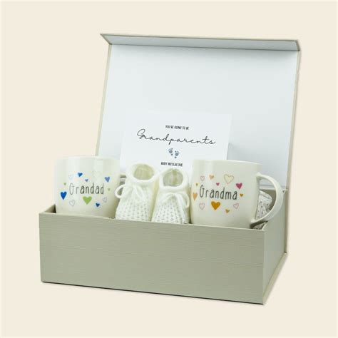 Pregnancy Announcement Gift Box - You're Going to be Grandparents ...