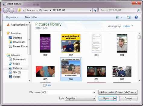 Insert and Use images in document - Class 10 PDF Download
