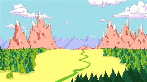 Adventure Time Back Drops Landscape 的图像结果