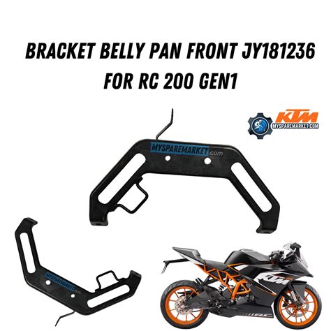 Bracket Belly Pan Front JY181236 FOR RC 200 GEN 1 – MySpareMarket
