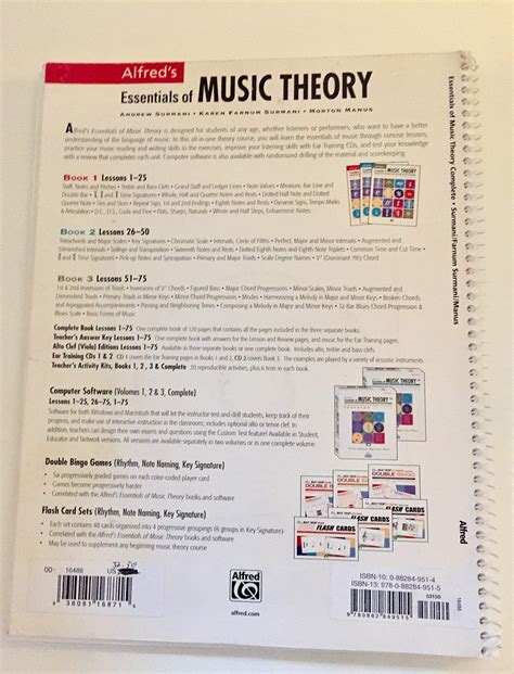 Alfred's Essentials of Music Theory : Complete: Lessons, Ear Training ...