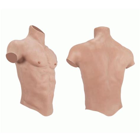 Buy K99 Realistic Silicone Muscle Chest Bodysuit Silicone Male Chest ...