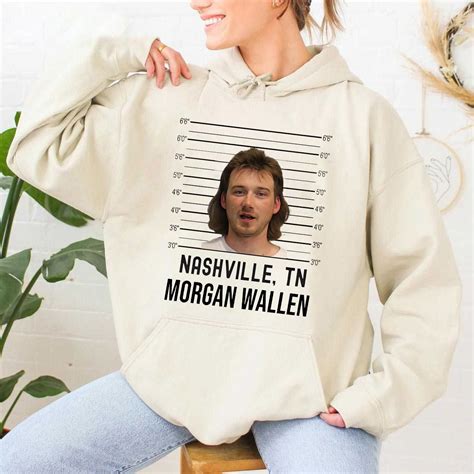 Morgan Wallen Mugshot Shirt trong 2024