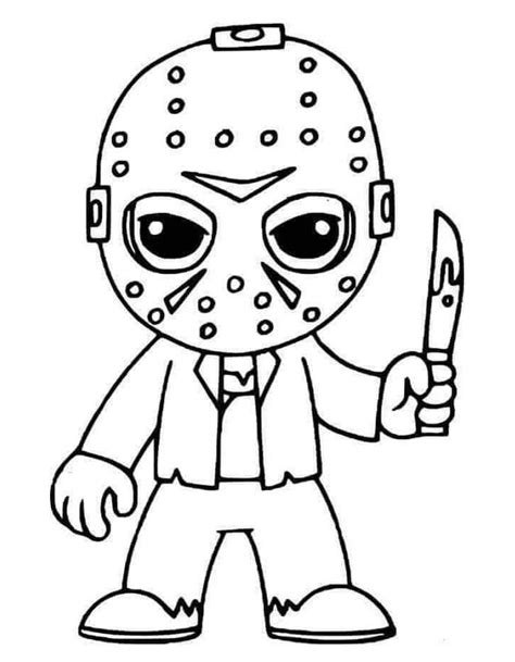 Creepy Coloring Pages (Free Printable PDF)
