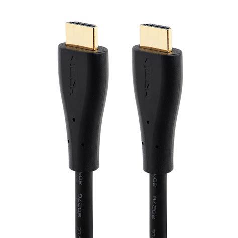 CABLESETC 50cm HDMI 2.0 Male AM-AM Cable Wire LED TV HD DTH - 4K 3D ARC ...