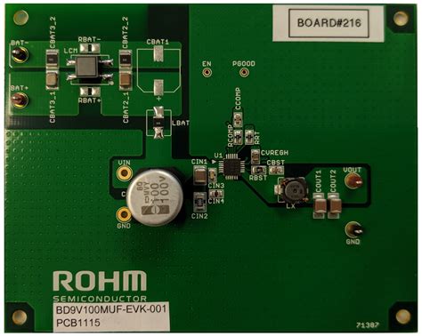 BD9V100MUF-EVK-001 Evaluation Board - ROHM | Mouser