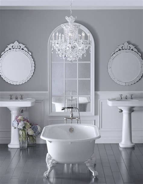 12 Ideas of Mini Bathroom Chandeliers