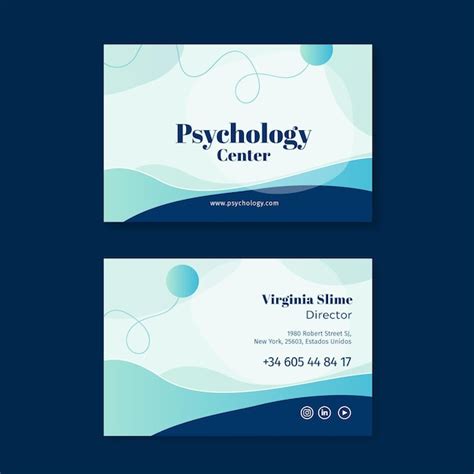 Double Sided Business Card Template Free 的图像结果