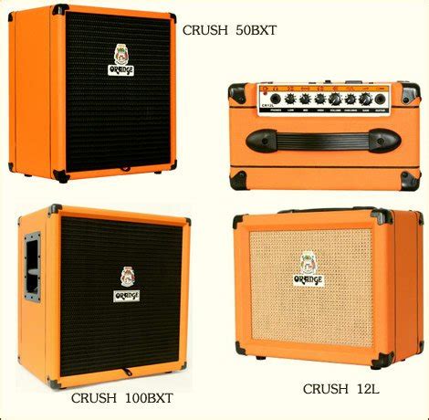 Guitar Amplifiers- Orange Crush-50BXT,199BXT,12L, 25BX,20L, 20ldx,35ldx ...