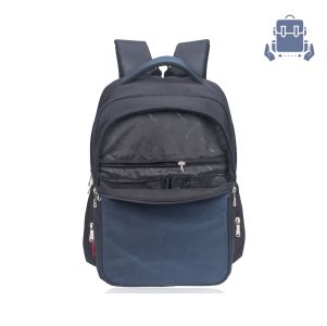 Buy Cosmus Atomic Black Navy Blue Laptop Bag With Rain cover Bag ...